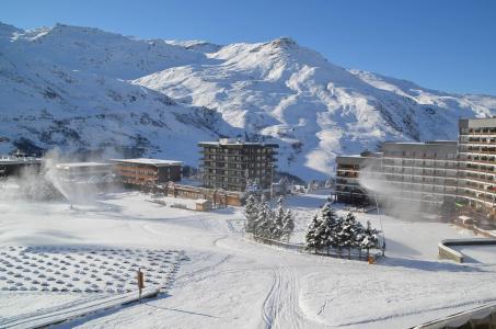 Location au ski Appartement 2 pièces 5 personnes (518) - Résidence Aravis - Les Menuires - Extérieur hiver