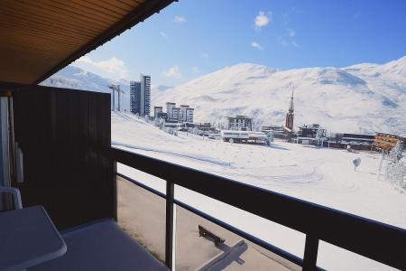 Location au ski Studio 3 personnes (207) - Résidence Aravis - Les Menuires - Extérieur hiver