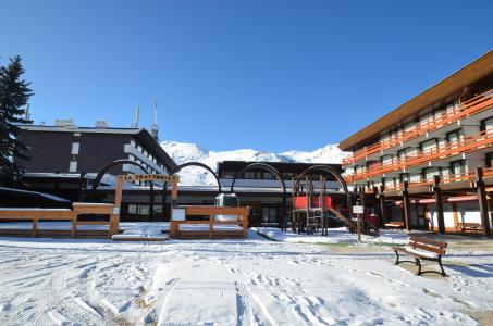 Vacances en montagne Résidence Beaufortain - Les Menuires - Extérieur hiver