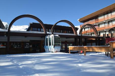 Location au ski Résidence Beaufortain - Les Menuires - Extérieur hiver