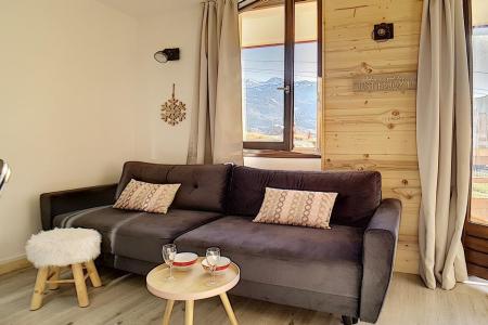 Ski verhuur Appartement 2 kamers 4 personen (0126) - Résidence Boedette D - Les Menuires - Woonkamer