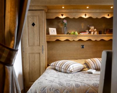 Skiverleih Résidence CGH Les Clarines - Les Menuires - Schlafzimmer