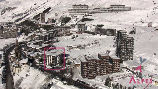 Location au ski Résidence Chanteneige - Les Menuires - Plan