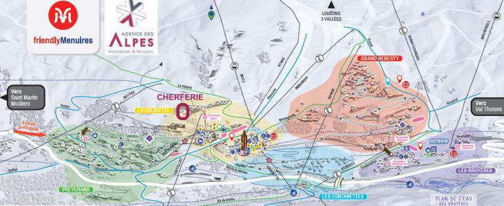 Location au ski Résidence Cherferie - Les Menuires