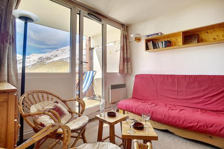 Rent in ski resort 2 room apartment 6 people (AL0404) - Résidence des Alpages - Les Menuires - Living room