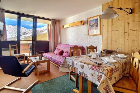 Skiverleih 2-Zimmer-Appartment für 5 Personen (AL0703) - Résidence des Alpages - Les Menuires - Wohnzimmer