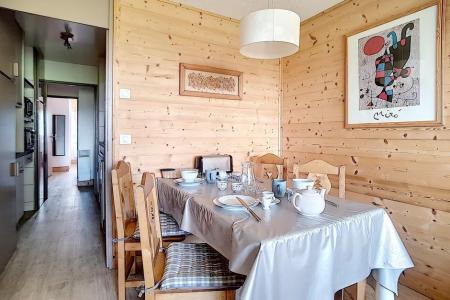 Skiverleih 2-Zimmer-Holzhütte für 6 Personen (AL0R04) - Résidence des Alpages - Les Menuires - Wohnzimmer