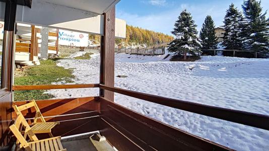 Аренда на лыжном курорте Апартаменты 2 комнат кабин 6 чел. (AL0R04) - Résidence des Alpages - Les Menuires - зимой под открытым небом