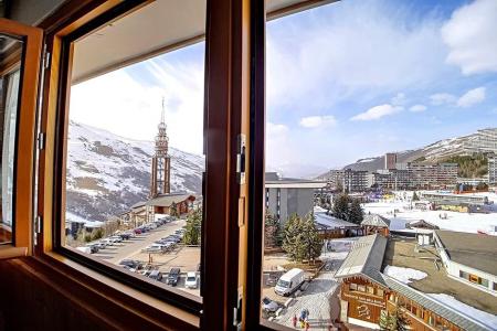 Rent in ski resort Studio 2 people (719) - Résidence des Alpages - Les Menuires - Winter outside