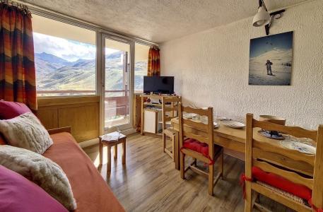 Ski verhuur Appartement 2 kamers 4 personen (604) - Résidence des Alpages - Les Menuires - Woonkamer