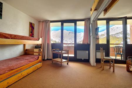 Ski verhuur Appartement 2 kamers 5 personen (AL0703) - Résidence des Alpages - Les Menuires - Woonkamer