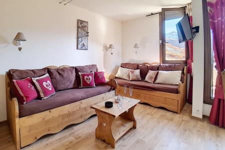 Skiverleih 2-Zimmer-Appartment für 5 Personen (330) - Résidence des Origanes - Les Menuires - Wohnzimmer