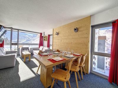 Аренда на лыжном курорте Апартаменты 3 комнат 6 чел. (201) - Résidence Dorons - Les Menuires - Салон