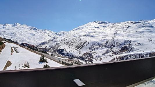 Аренда на лыжном курорте Апартаменты 3 комнат 6 чел. (1005) - Résidence Dorons - Les Menuires - зимой под открытым небом