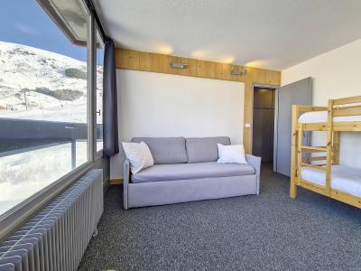 Ski verhuur Appartement 3 kamers 6 personen (201) - Résidence Dorons - Les Menuires - Kamer