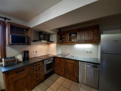 Rent in ski resort 6 room triplex apartment 10 people (1 kayleigh) - Résidence Geffriand - Les Menuires - Kitchen