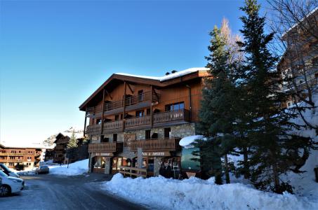 Location au ski Résidence Geffriand - Les Menuires - Extérieur hiver