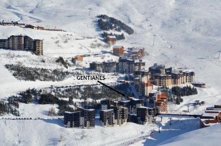 Location au ski Résidence Gentianes - Les Menuires