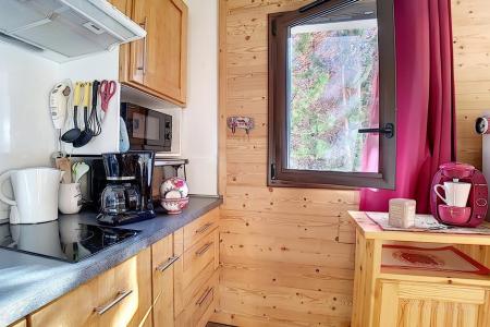 Rent in ski resort 2 room apartment 4 people (40) - Résidence la Biellaz - Les Menuires - Kitchen