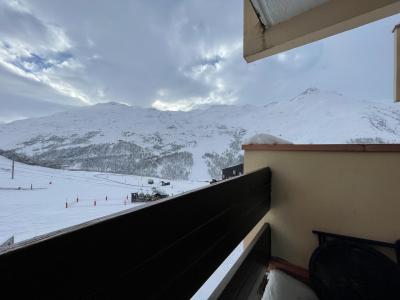 Аренда на лыжном курорте Квартира студия со спальней для 3 чел. (608) - Résidence la Grande Masse - Les Menuires - зимой под открытым небом