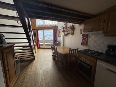Skiverleih Wohnung 3 Mezzanine Zimmer 8 Leute (1009) - Résidence la Grande Masse - Les Menuires - Wohnzimmer