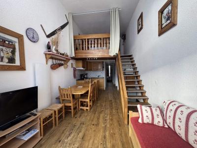 Skiverleih Wohnung 3 Mezzanine Zimmer 8 Leute (1009) - Résidence la Grande Masse - Les Menuires - Wohnzimmer