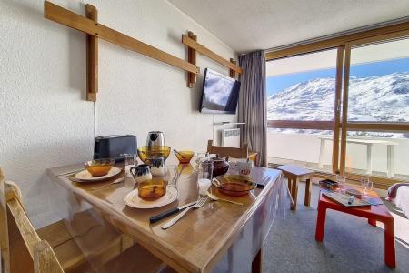 Ski verhuur Appartement 2 kamers 5 personen (314) - Résidence la Tougnette - Les Menuires - Eetkamer