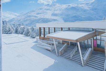 Location au ski Appartement duplex 2 pièces 6 personnes (03) - Résidence Lauzes - Les Menuires - Extérieur hiver