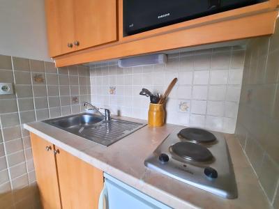 Wynajem na narty Studio z alkową 4 osoby (E7) - Résidence Lauzes - Les Menuires - Kuchnia