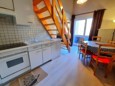 Skiverleih Wohnung 2 Mezzanine Zimmer 6 Leute (C130) - Résidence le Jettay - Les Menuires - Küche