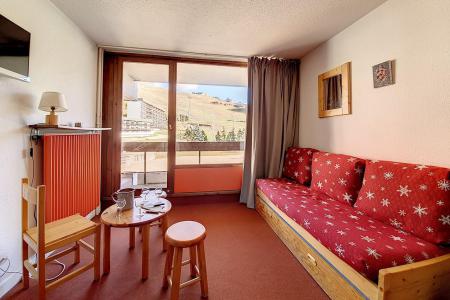 Rent in ski resort 2 room apartment 5 people (212) - Résidence le Lac du Lou - Les Menuires - Living room
