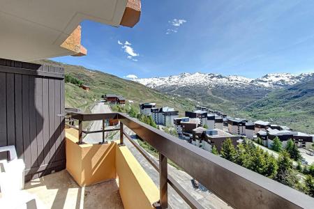 Rent in ski resort 2 room apartment 4 people (203) - Résidence le Median - Les Menuires - Balcony