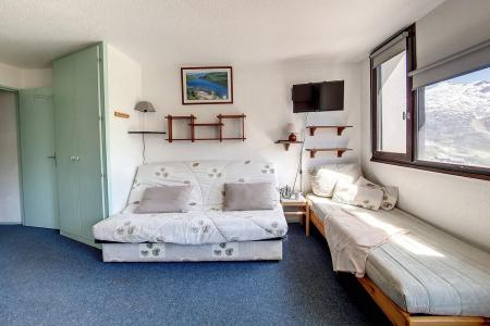 Skiverleih 2-Zimmer-Appartment für 4 Personen (202) - Résidence le Median - Les Menuires - Wohnzimmer