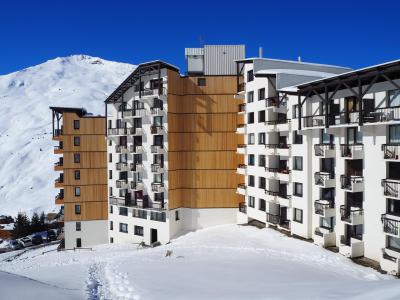 Location au ski Résidence le Median - Les Menuires - Extérieur hiver