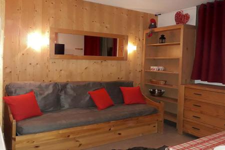 Аренда на лыжном курорте Квартира студия со спальней для 3 чел. (125) - Résidence le Median - Les Menuires - Салон
