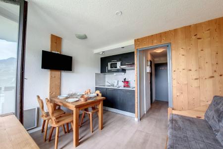 Rent in ski resort Studio sleeping corner 3 people (326) - Résidence le Median - Les Menuires - Living room