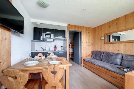 Аренда на лыжном курорте Квартира студия со спальней для 3 чел. (326) - Résidence le Median - Les Menuires - Салон