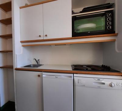 Rent in ski resort 3 room apartment cabin 6 people (817) - Résidence le Nécou - Les Menuires - Kitchen
