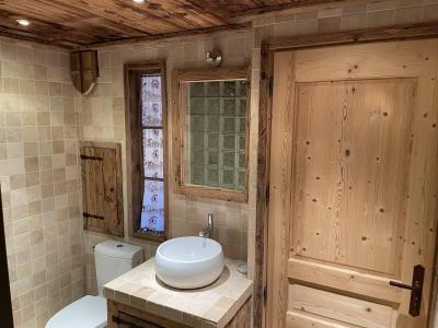 Location au ski Appartement 3 pièces cabine 6 personnes (N0) - Résidence le Nécou - Les Menuires - Salle de douche