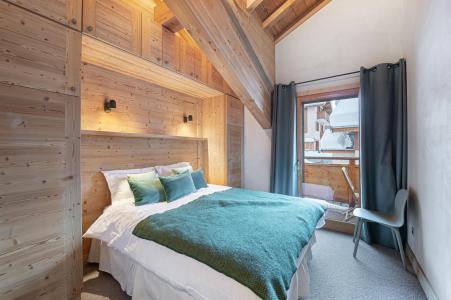 Ski verhuur Appartement 5 kamers 8 personen (ROC) - Résidence le Rocher - Le Roc - Les Menuires - Kamer