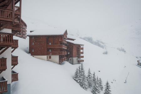 Rent in ski resort 2 room apartment 4 people (1010) - Résidence le Valmont - Les Menuires - Winter outside