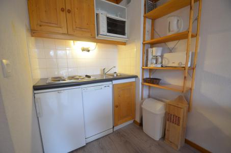 Rent in ski resort 2 room apartment 4 people (506) - Résidence le Valmont - Les Menuires - Kitchen
