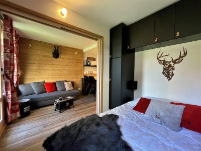 Rent in ski resort 2 room apartment 4 people (325) - Résidence le Villaret - Les Menuires - Living room