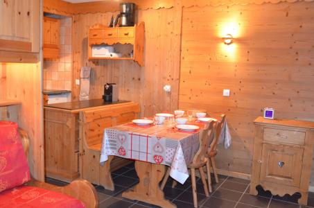 Ski verhuur Studio cabine 4 personen (VP520) - Résidence le Villaret - Les Menuires - Woonkamer