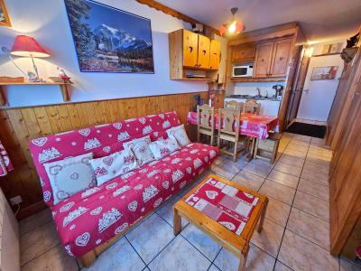 Location au ski Studio cabine 4 personnes (206) - Résidence le Villaret - Les Menuires - Séjour