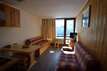 Rent in ski resort Studio sleeping corner 4 people (316) - Résidence le Villaret - Les Menuires - Living room