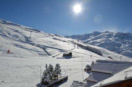 Location au ski Appartement 2 pièces cabine 4 personnes (11) - Résidence les Alpages de Reberty - Les Menuires - Extérieur hiver