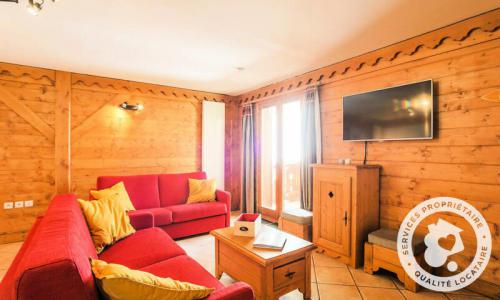 Location au ski Appartement 3 pièces 6 personnes (Sélection 61m²) - Résidence les Alpages de Reberty - Maeva Home - Les Menuires - Extérieur hiver