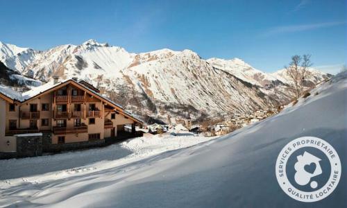 Vacances en montagne Résidence les Alpages de Reberty - Maeva Home - Les Menuires - Extérieur hiver