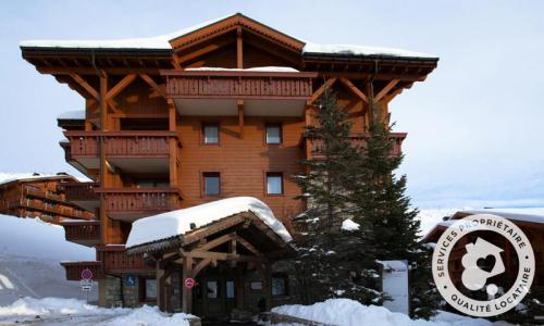 Vacances en montagne Appartement 3 pièces 8 personnes (Prestige 50m²-2) - Résidence les Alpages de Reberty - Maeva Home - Les Menuires - Extérieur hiver